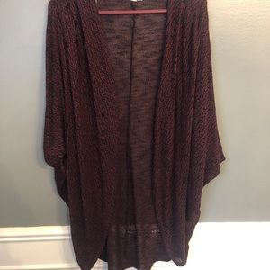 Cocoon sweater. Long for leggings.